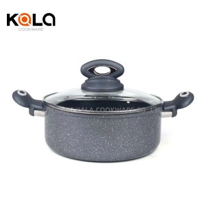 induction cookware non stick forged aluminum cooking pots cookware sets non stick pot and fri pan kitchenware