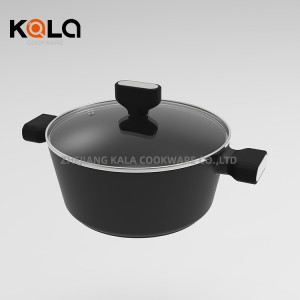 Good selling wholesale cookware aluminum cooking pots and pans set cook ware kitchen non stick cookware set