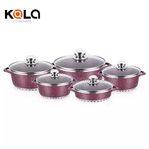 High quality cookware wholesale  non stick cookware sets nonstick kitchen household utensils pots and pans sets China Cooking Pot Sets