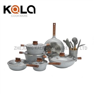 Wearever Cookware -
 New design high quality kitchen supplies aluminum cooking pot wholesale kitchen cookware sets non stick – KALA