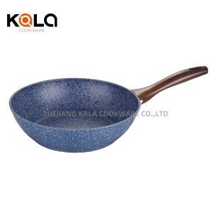 high quality granite cookware sets non stick frying pan household utensils kitchen forged aluminum cooking pots China cooking pots set factory
