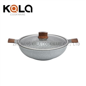 New design high quality kitchen supplies aluminum cooking pot wholesale kitchen cookware sets non stick