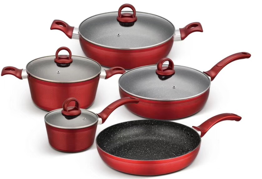 Low price for Oil Free Frying Pan -
 Best Price on Outdoor Cooking Pots H0tqf Camping Pot Set – KALA