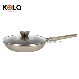 Hot selling cookware wholesale 24cm casserole with food warmer pyrex aluminium cooking pot Micro-pressure China pots and pans sets factory