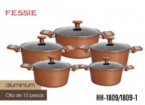 Wholesale Price China 10pcs Cookware Sets