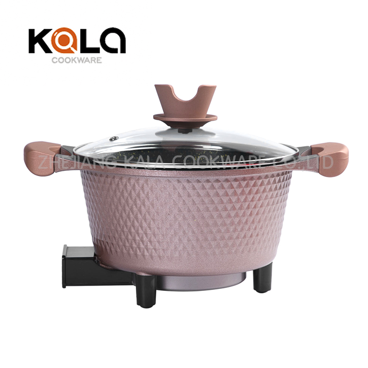 mini electric bbq cooking pot cooking appliances casserole Aluminium nonstick coating cooker Featured Image