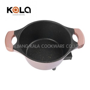 mini electric bbq cooking pot cooking appliances casserole Aluminium nonstick coating cooker