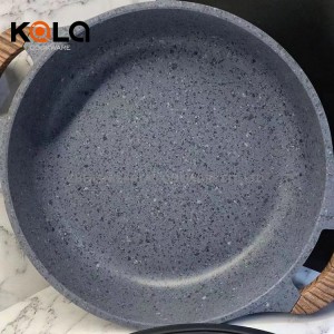 High quality non stick cookware set aluminum cooing pots and pans set wholesale cookware factory sales