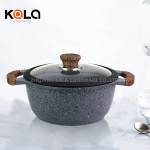 High quality non stick cookware set aluminum cooing pots and pans set wholesale cookware factory sales