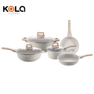 High quality induction cookware granite cookware set non stick aluminium cooking pot sets China Cooking Pot Set Suppliers