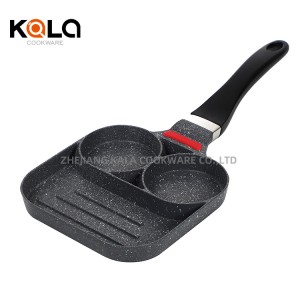 Kala kitchen supplies non stick frying pan aluminum cooking pots and pans wholesale kitchen cookware set