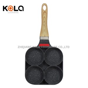 Kala good selling Supplier Kitchen Small Cookware Frying Pan non stick aluminum cooking pots and pans wholesale cookware set