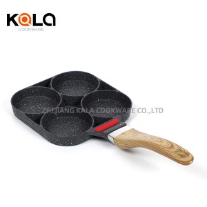 Kala good selling Supplier Kitchen Small Cookware Frying Pan non stick aluminum cooking pots and pans wholesale cookware set