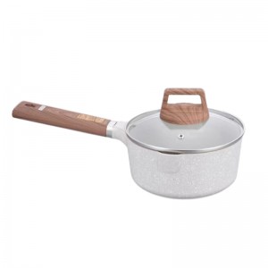 High quality kitchen supplies cookware sets non stick frying pan aluminium cooking pots Clear Cooking Pots Factory