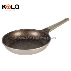 Hot selling granite cookware set non stick marble frying pan with lid aluminum cooking pot and pan set wholesale cookware set