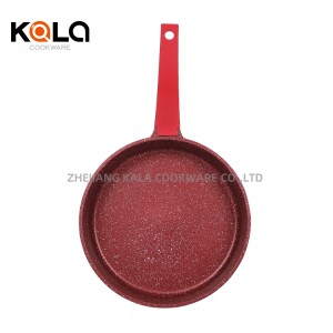 Kala hot sale kitchen supplies aluminum cooking pots non stick frying pan wholesale frying pan cookware set