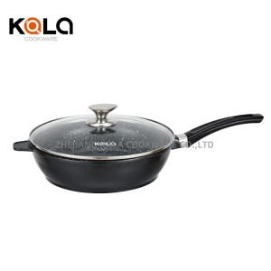 High quality wholesale cookware aluminum cooking pots and pans set cook ware kitchen non stick cookware set