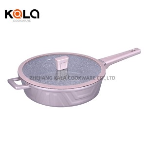 High qualitykitchen supplies aluminum cooking pots in sets cast cookware sets casserole multipurpose wok frying pan China cookware set manufacturers