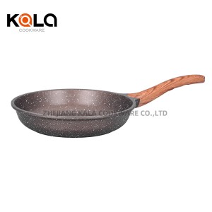 Hot sale cookware wholesale 11pcs aluminum cooking pots granite cookware set wok pan customize China cooking pots supplies wholesale manufacturer