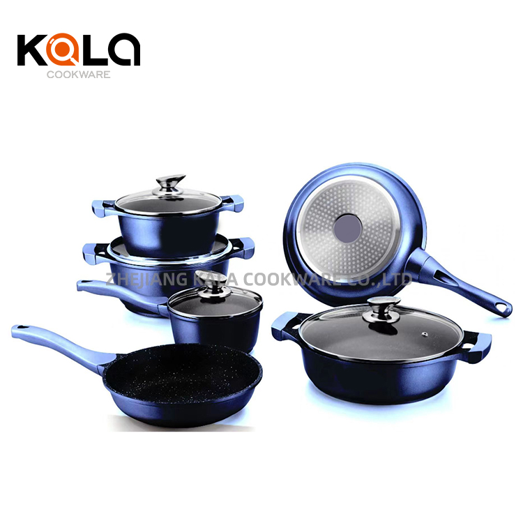 Fast delivery Non Stick Cookware -
 High quality non stick cookware set aluminum cooing pots and pans set wholesale cookware factory sales – KALA