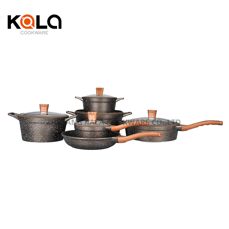 italy cookware set non-stick cooking pots