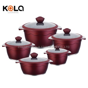 PriceList for Blue Diamond Cookware -
 Factory Direct Sales aluminum cooking pots and pans sets non stick cookware set wholesale cookware – KALA