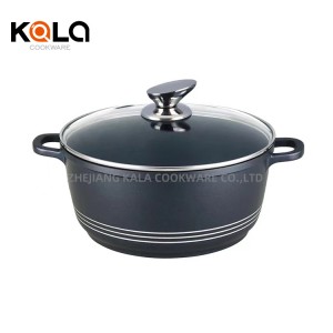 Hot selling wholesale kitchen cookware set kitchen aluminum cooking pots and pans set non stick cookware sets